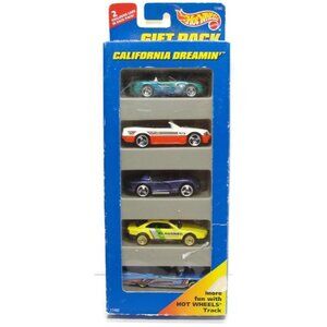 Hot Wheels California Dreamin Collectible Die-Cast Toy Car 5-Pack